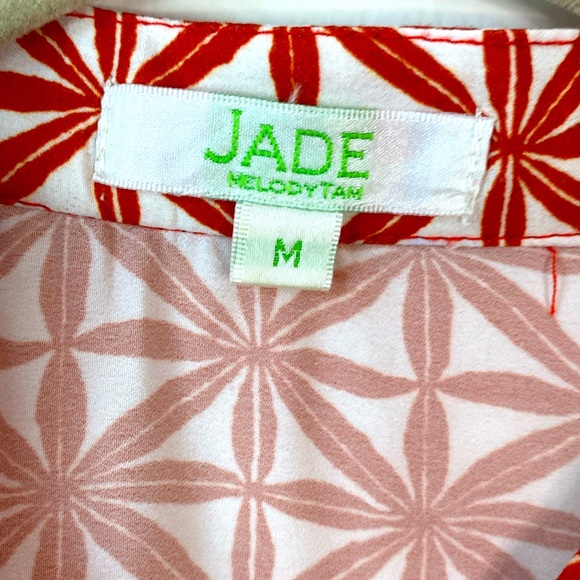 Jade Melody Tam Tunic Top Size Medium - Picture 3 of 7